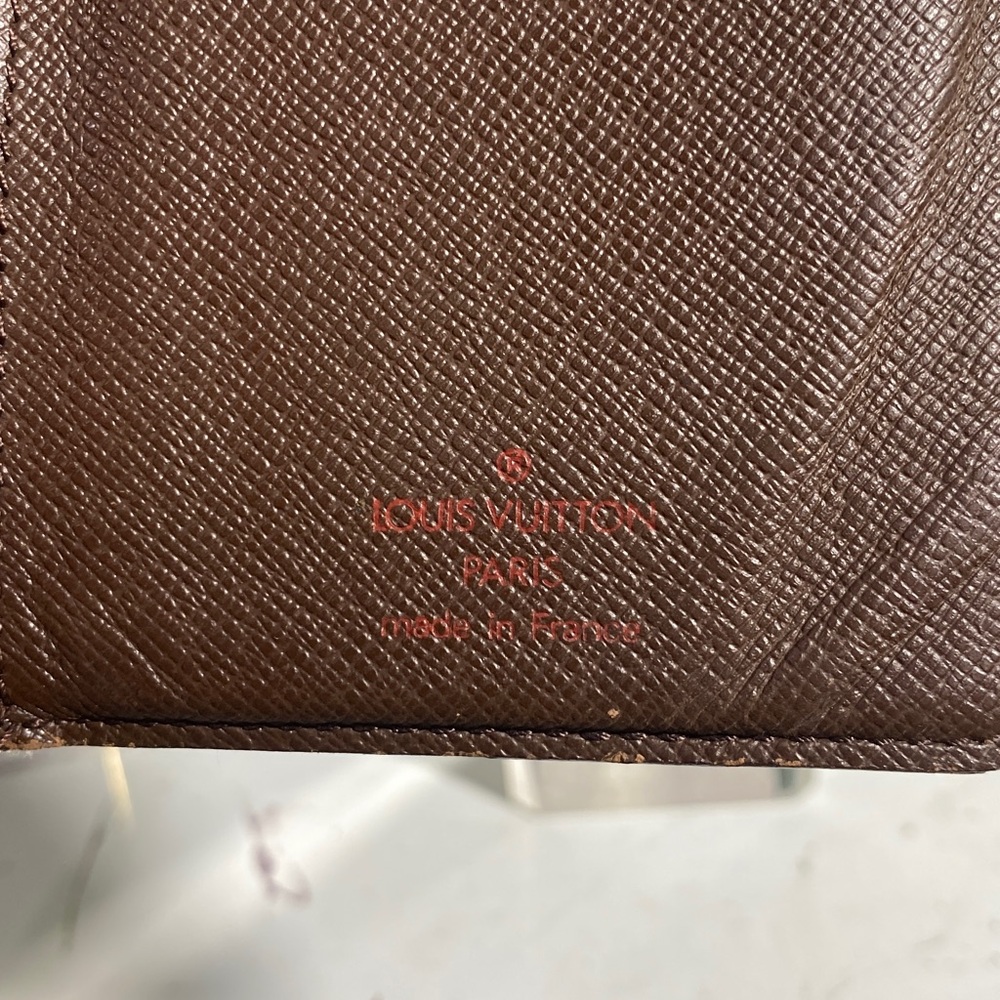 Authentic Louis Vuitton Damier Checkbook/Phone Long Wallet - Picture 9 of 16